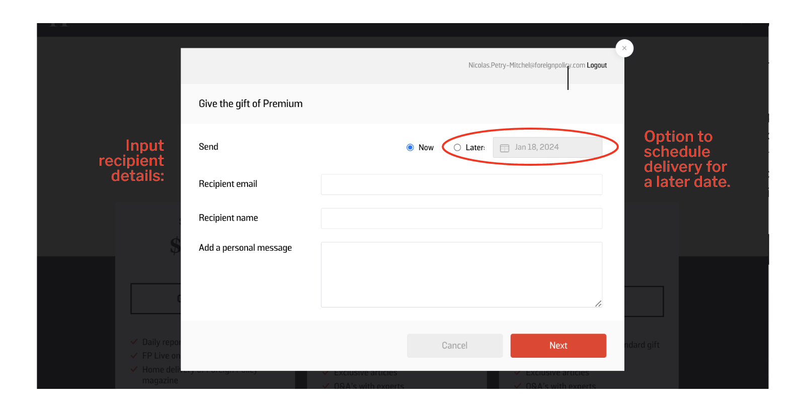 Gift subscription Zendesk.png